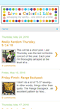 Mobile Screenshot of liveacolorfullife.net